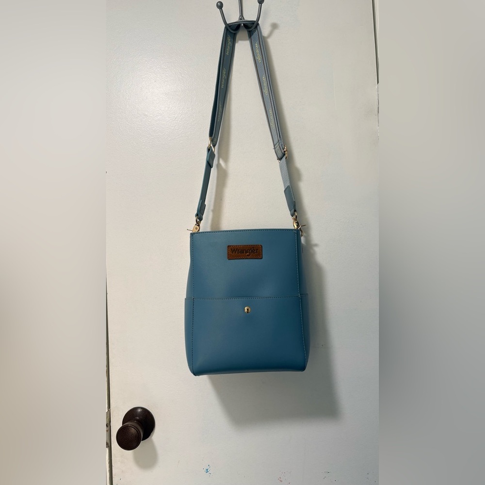 Wrangler Teal Crossbody Bag